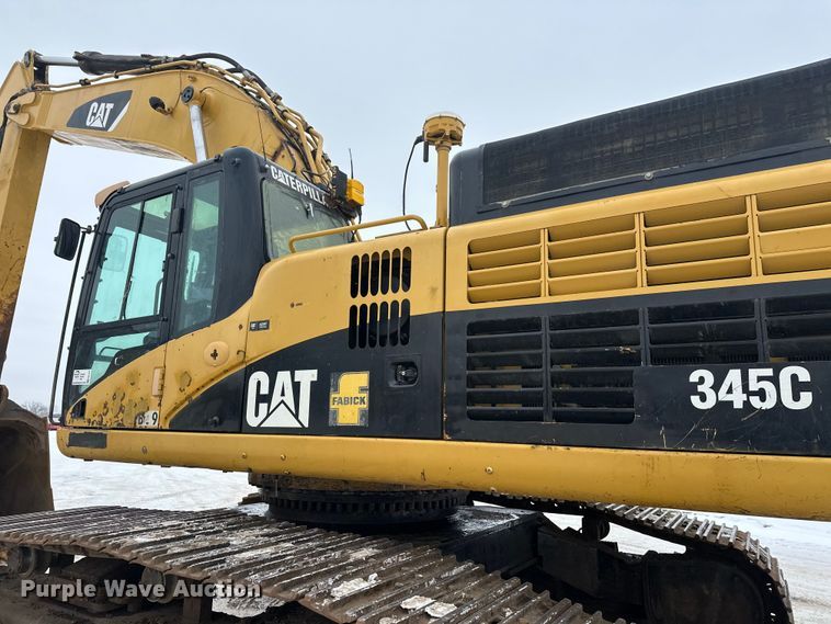 image for item FK1547 2008 Caterpillar 345C excavator
