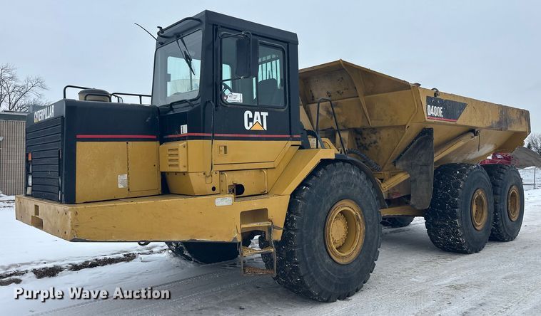 image for item FK1554 2000 Caterpillar D400E11 articulated haul truck