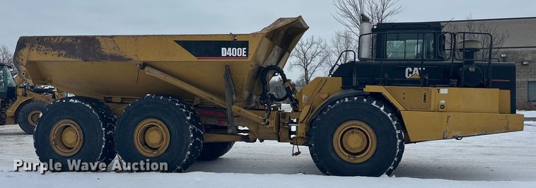 image for item FK1554 2000 Caterpillar D400E11 articulated haul truck