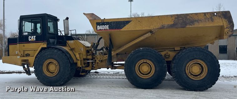 image for item FK1554 2000 Caterpillar D400E11 articulated haul truck