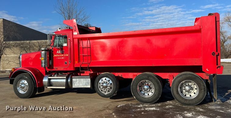 image for item FK1588 1995 Peterbilt 357 dump truck