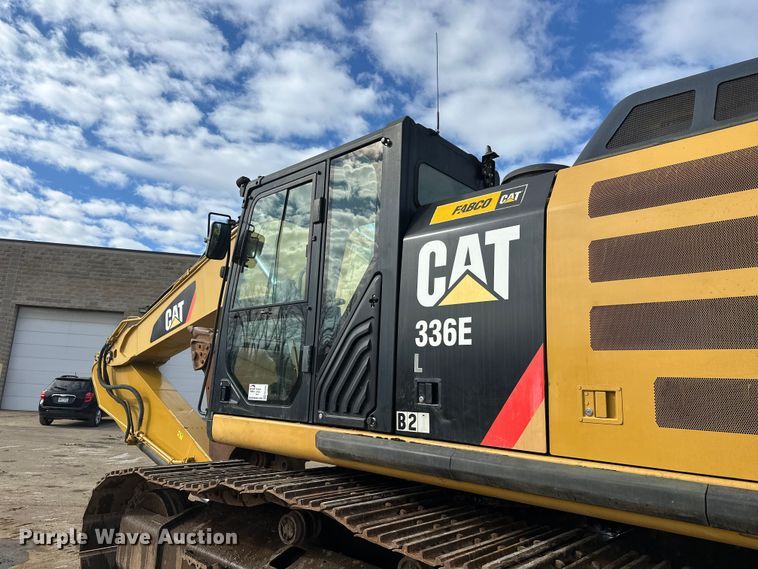 image for item FK1593 2012 Caterpillar 336E L excavator