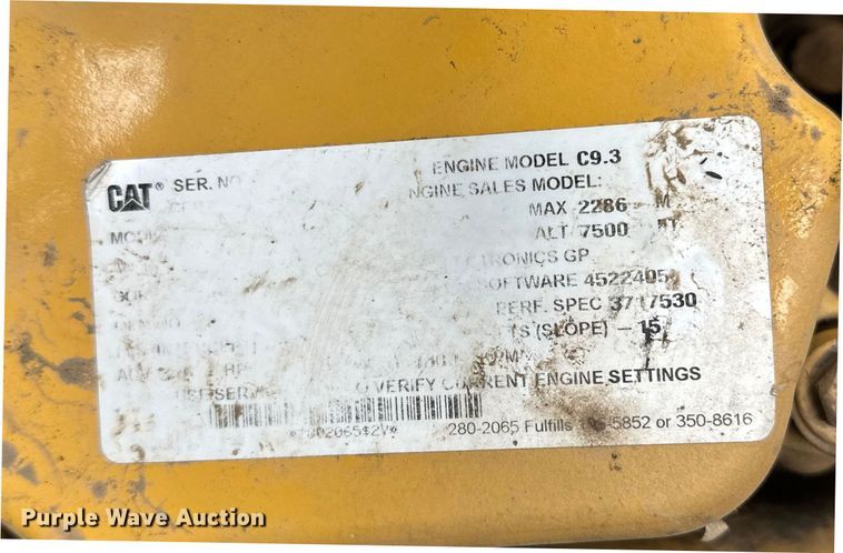 image for item FK1593 2012 Caterpillar 336E L excavator