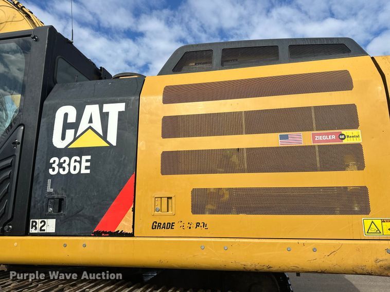 image for item FK1594 2013 Caterpillar 336E L excavator