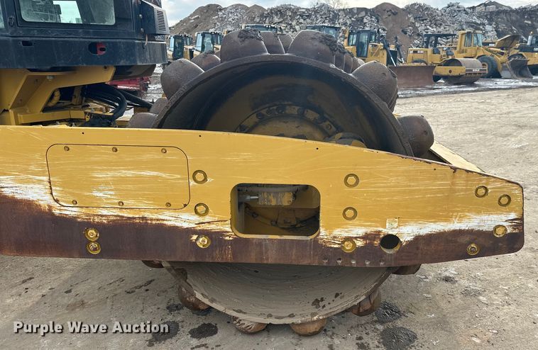 image for item FK1638 2011 Caterpillar CP56 single drum vibratory roller