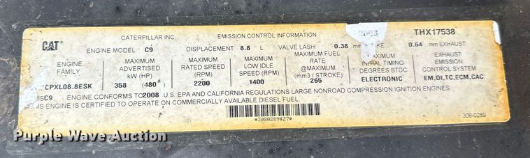 image for item FK1640 2008 Caterpillar 330D excavator