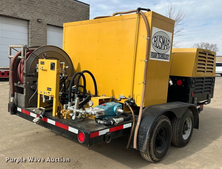image for item FK1645 Rusmar Foam Technology spray foam trailer