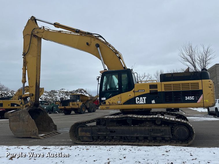 image for item FK1649 2008 Caterpillar 345C L excavator
