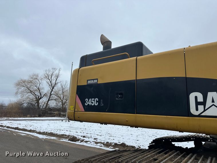 image for item FK1649 2008 Caterpillar 345C L excavator