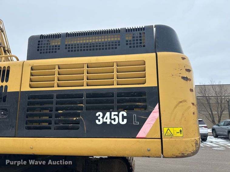 image for item FK1649 2008 Caterpillar 345C L excavator