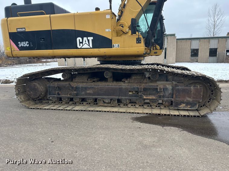 image for item FK1649 2008 Caterpillar 345C L excavator