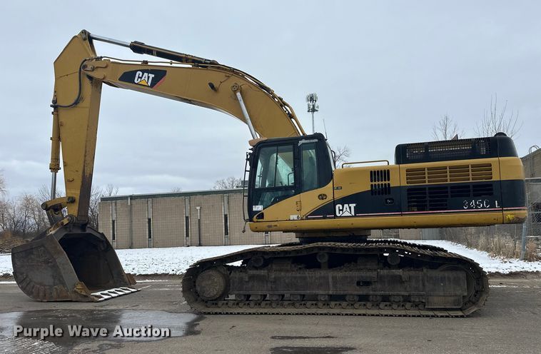image for item FK1650 2007 Caterpillar 345C L excavator
