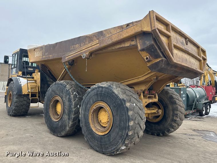 image for item FK1651 2000 Caterpillar D400E Series II articulated haul truck