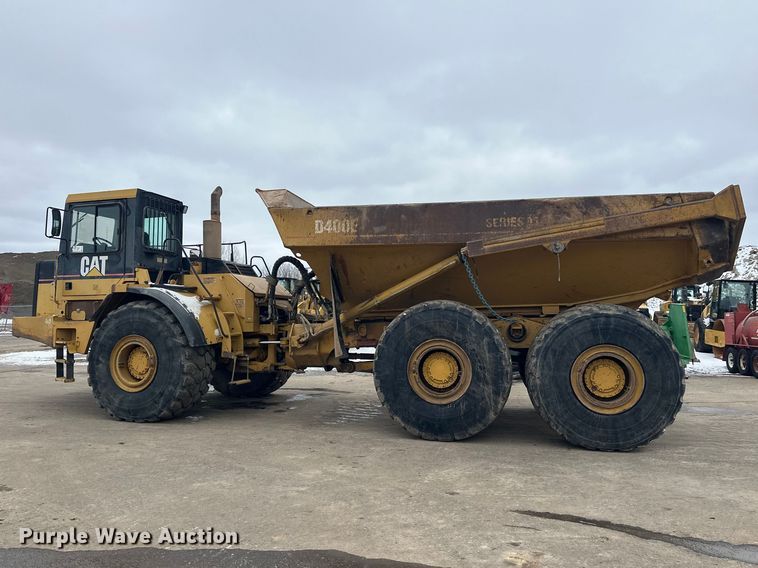 image for item FK1651 2000 Caterpillar D400E Series II articulated haul truck