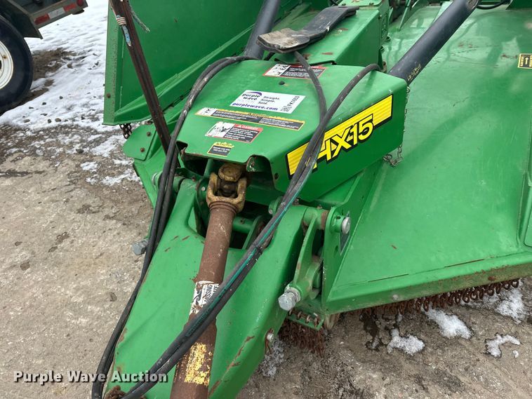 image for item FK1653 John Deere HX15 batwing rotary mower