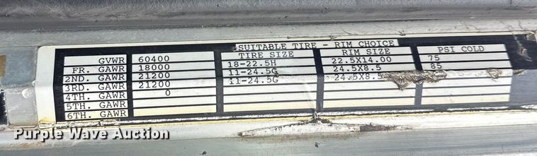 image for item FK1660 1995 Peterbilt 357 dump truck