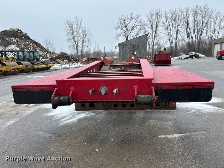 image for item FK1662 1990 Siebert 60T3A lowboy equipment trailer