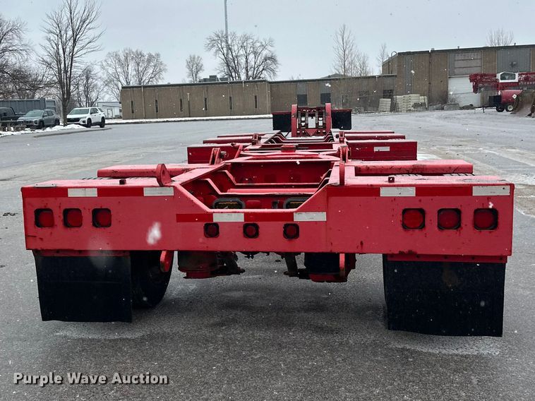 image for item FK1662 1990 Siebert 60T3A lowboy equipment trailer