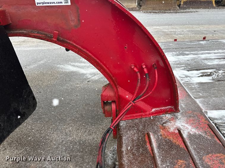 image for item FK1662 1990 Siebert 60T3A lowboy equipment trailer