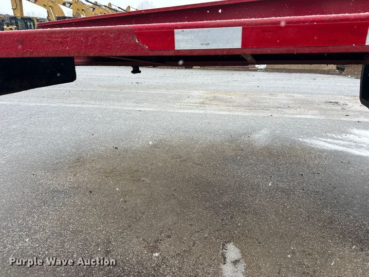 image for item FK1662 1990 Siebert 60T3A lowboy equipment trailer
