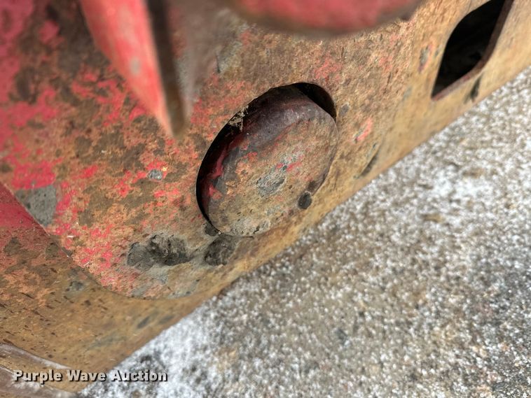 image for item FK1662 1990 Siebert 60T3A lowboy equipment trailer