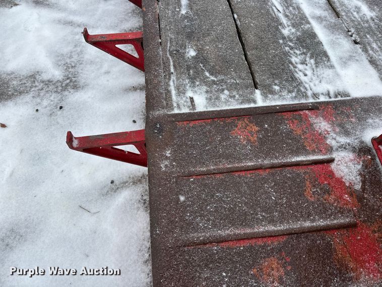 image for item FK1662 1990 Siebert 60T3A lowboy equipment trailer