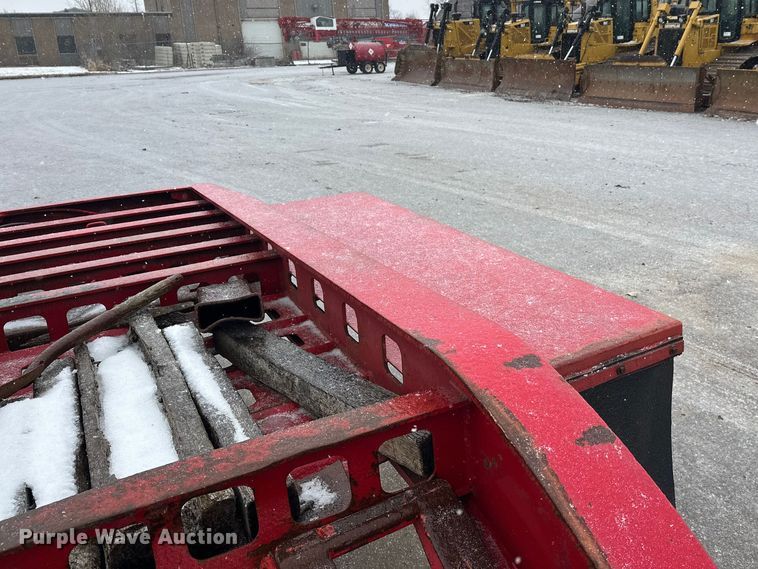 image for item FK1662 1990 Siebert 60T3A lowboy equipment trailer