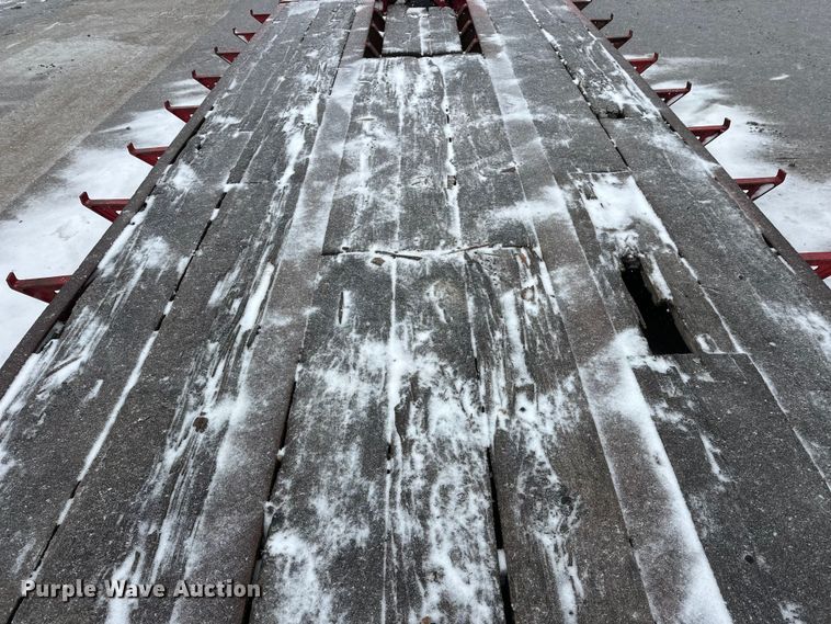 image for item FK1662 1990 Siebert 60T3A lowboy equipment trailer