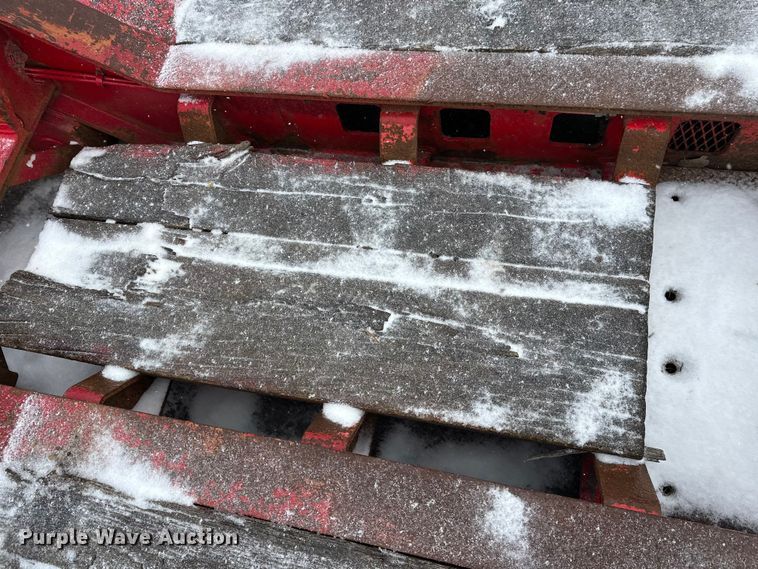 image for item FK1662 1990 Siebert 60T3A lowboy equipment trailer