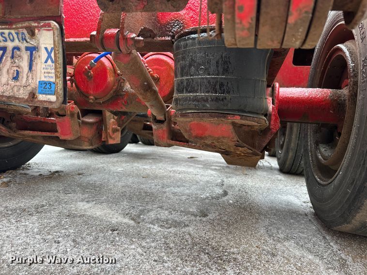 image for item FK1662 1990 Siebert 60T3A lowboy equipment trailer