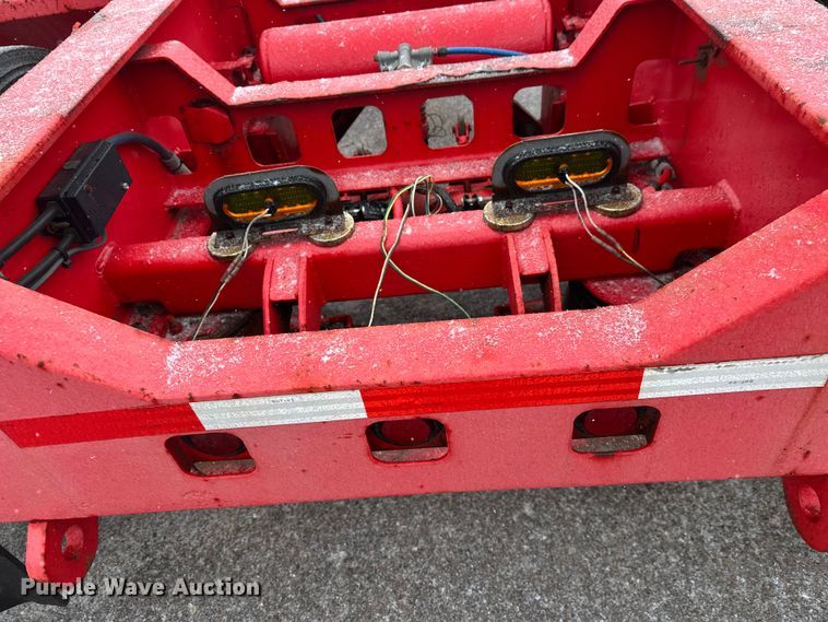 image for item FK1662 1990 Siebert 60T3A lowboy equipment trailer