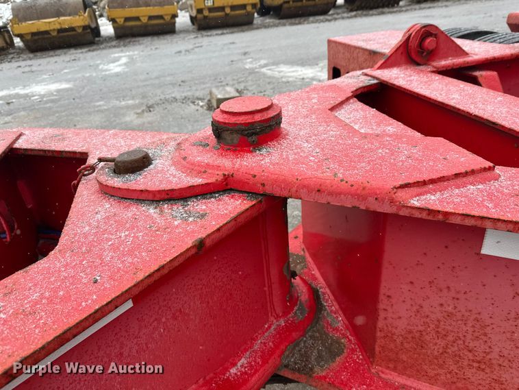 image for item FK1662 1990 Siebert 60T3A lowboy equipment trailer