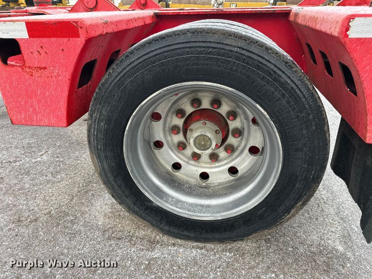 image for item FK1662 1990 Siebert 60T3A lowboy equipment trailer