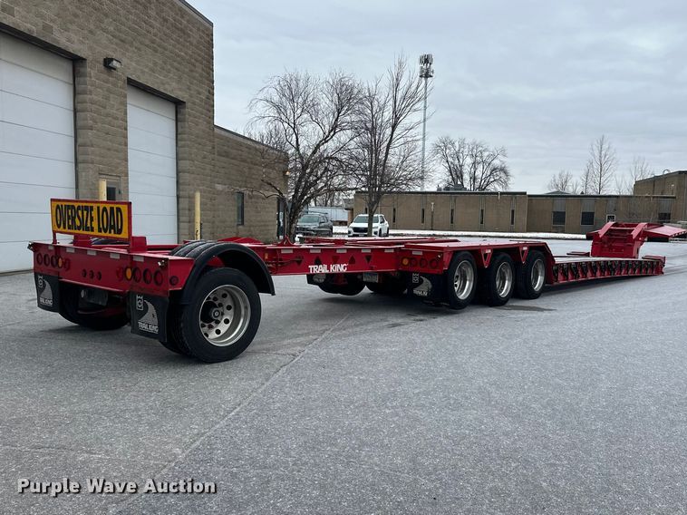 image for item FK1663 2012 Trail King Industries TK110HDGH533 lowboy equipment trailer