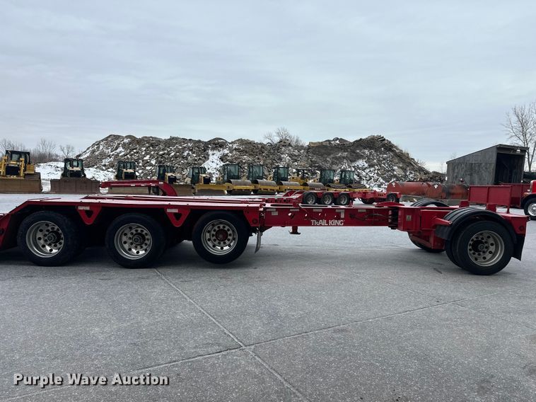 image for item FK1663 2012 Trail King Industries TK110HDGH533 lowboy equipment trailer