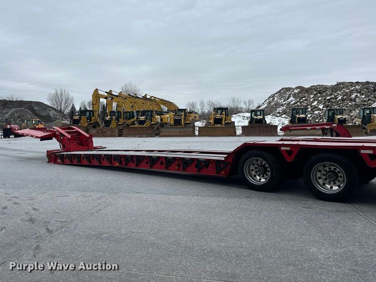 image for item FK1663 2012 Trail King Industries TK110HDGH533 lowboy equipment trailer