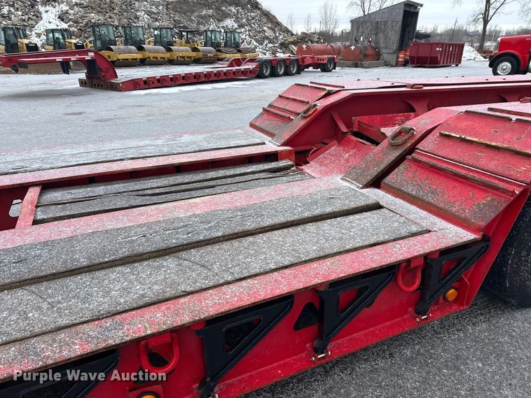 image for item FK1663 2012 Trail King Industries TK110HDGH533 lowboy equipment trailer