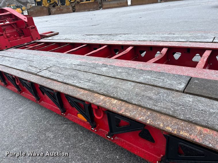 image for item FK1663 2012 Trail King Industries TK110HDGH533 lowboy equipment trailer