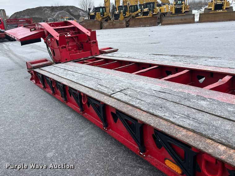 image for item FK1663 2012 Trail King Industries TK110HDGH533 lowboy equipment trailer