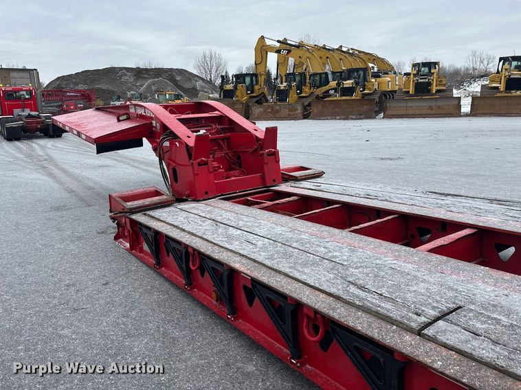 image for item FK1663 2012 Trail King Industries TK110HDGH533 lowboy equipment trailer