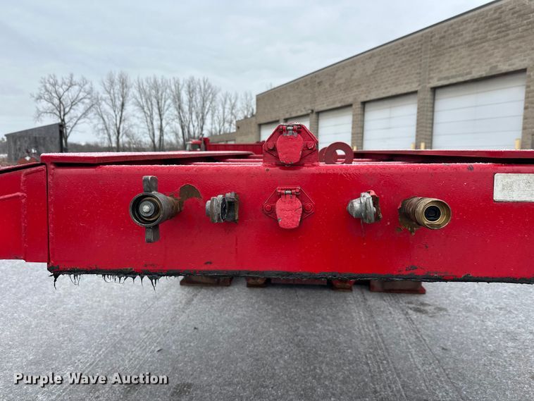 image for item FK1663 2012 Trail King Industries TK110HDGH533 lowboy equipment trailer