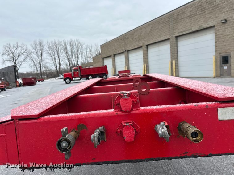 image for item FK1663 2012 Trail King Industries TK110HDGH533 lowboy equipment trailer