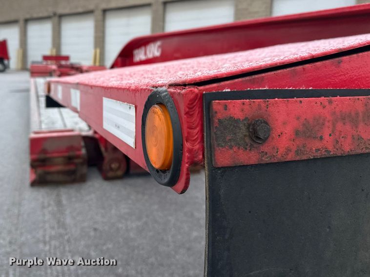 image for item FK1663 2012 Trail King Industries TK110HDGH533 lowboy equipment trailer