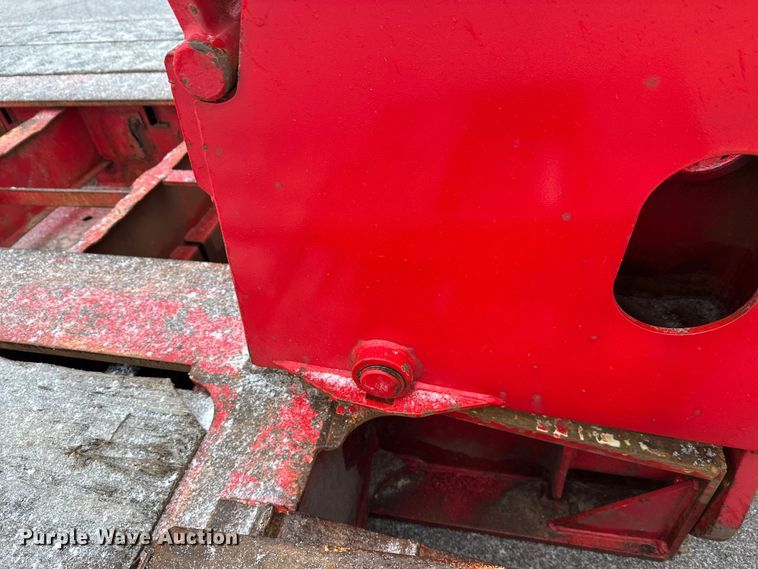 image for item FK1663 2012 Trail King Industries TK110HDGH533 lowboy equipment trailer