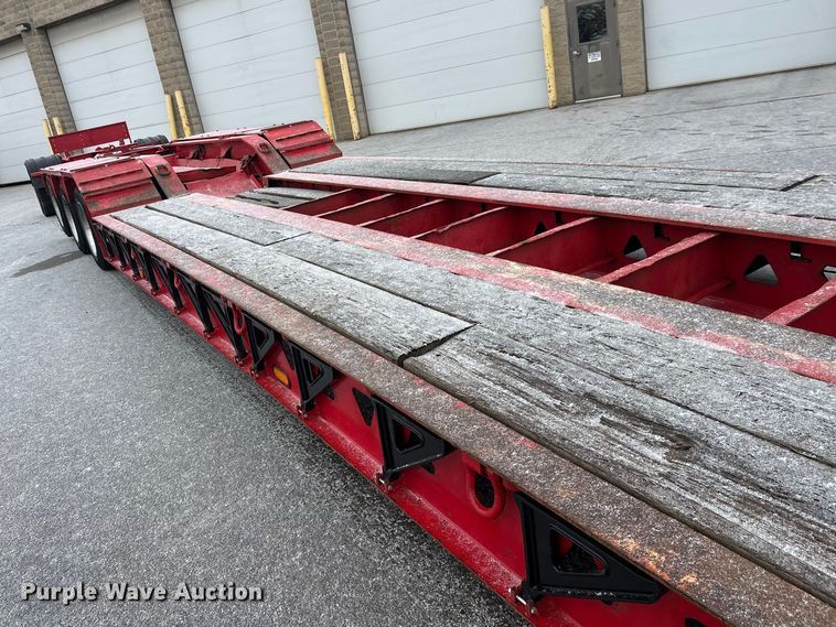 image for item FK1663 2012 Trail King Industries TK110HDGH533 lowboy equipment trailer