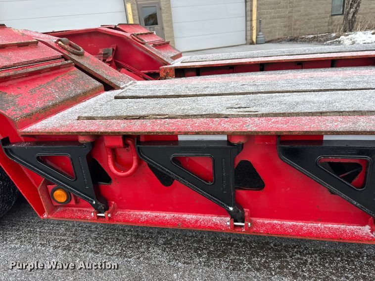 image for item FK1663 2012 Trail King Industries TK110HDGH533 lowboy equipment trailer