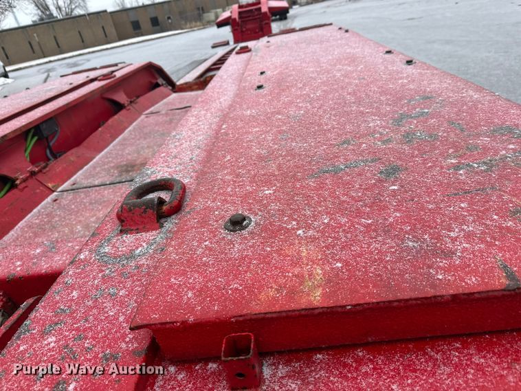 image for item FK1663 2012 Trail King Industries TK110HDGH533 lowboy equipment trailer