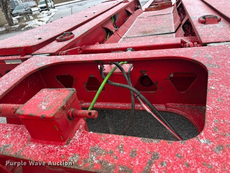 image for item FK1663 2012 Trail King Industries TK110HDGH533 lowboy equipment trailer