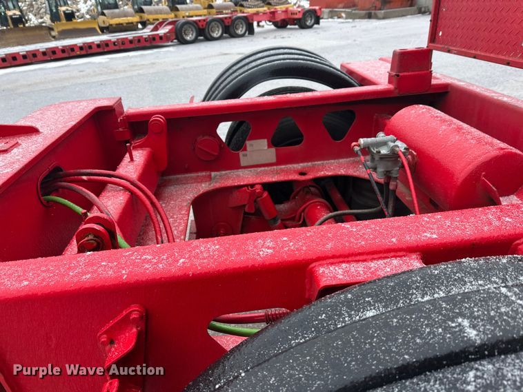 image for item FK1663 2012 Trail King Industries TK110HDGH533 lowboy equipment trailer