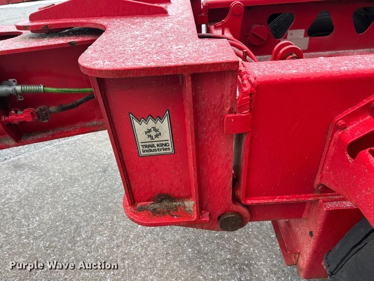 image for item FK1663 2012 Trail King Industries TK110HDGH533 lowboy equipment trailer